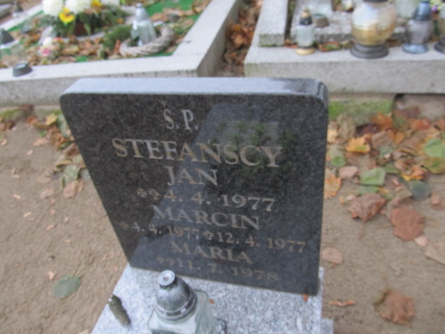 Jan Stefański 1977 Trzcinica - Grobonet - Wyszukiwarka osób pochowanych