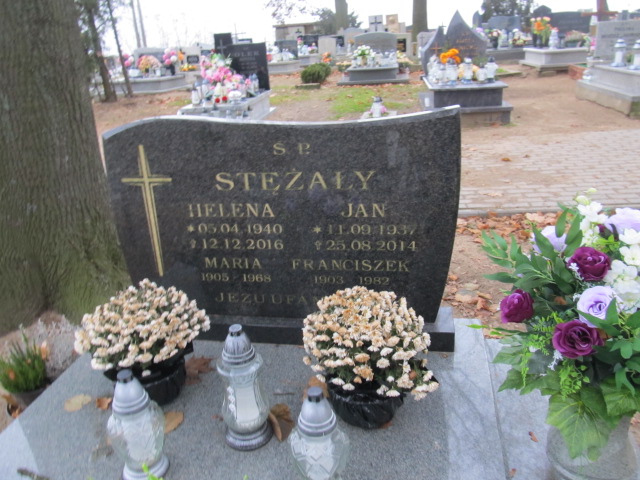 Helena Stężały 1940 Trzcinica - Grobonet - Wyszukiwarka osób pochowanych