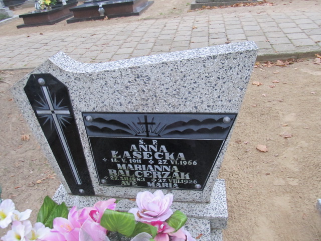 Marianna Balcerzak 1883 Trzcinica - Grobonet - Wyszukiwarka osób pochowanych