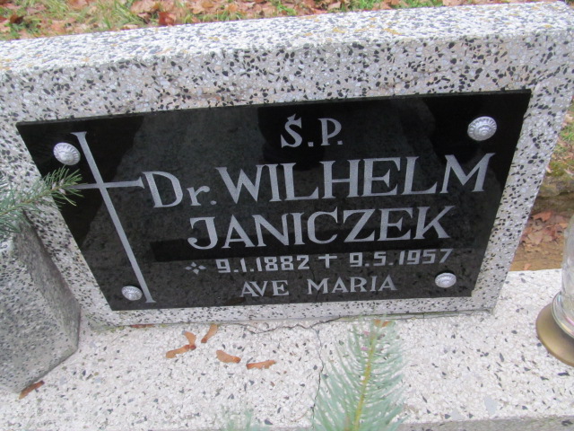 Wilhelm Janiczek 1882 Trzcinica - Grobonet - Wyszukiwarka osób pochowanych