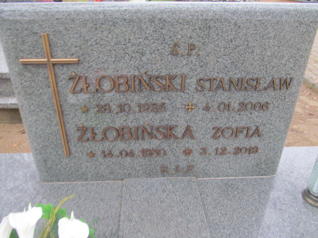 Stanisław Żłobiński 1926 Trzcinica - Grobonet - Wyszukiwarka osób pochowanych