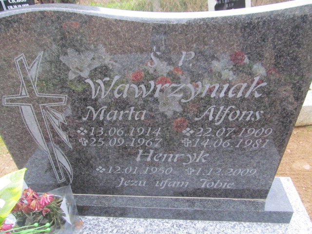 Henryk Wawrzyniak 1950 Trzcinica - Grobonet - Wyszukiwarka osób pochowanych