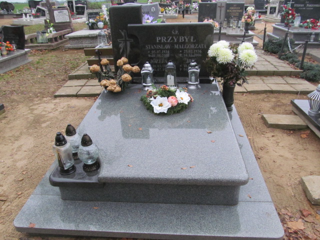 Grób Stanisław Przybył