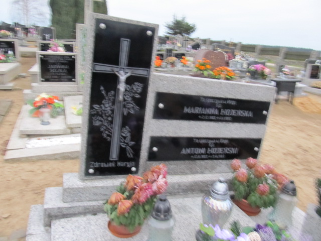 Marianna Hojeńska 1902 Trzcinica - Grobonet - Wyszukiwarka osób pochowanych