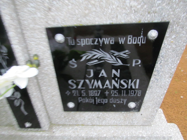 Jan Szymański 1897 Trzcinica - Grobonet - Wyszukiwarka osób pochowanych