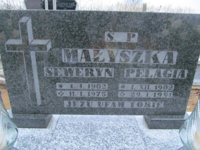 Seweryn Małyszka 1902 Trzcinica - Grobonet - Wyszukiwarka osób pochowanych